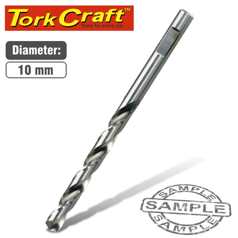 Tork Craft Drill Bit Hss W/Weldon Shank 10Mm - DEFAULT TITLE