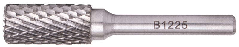 Tork Craft Rotary Burr Tungsten 12X25X6Mm Cyl.W/Bottom Cutter - DEFAULT TITLE