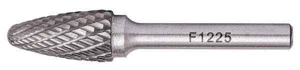 Tork Craft Rotary Burr Tungsten 12X25X6Mm Round Point - DEFAULT TITLE