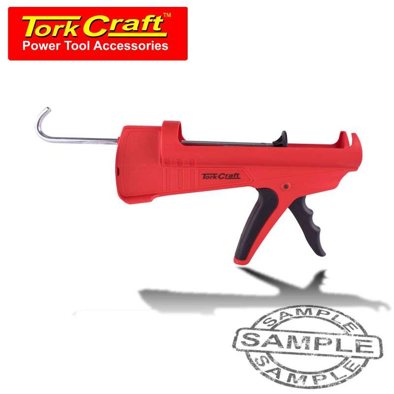Tork Craft Silicone Caulk Gun Single Hand Func Hd Composit Cart 310Ml 1300N - DEFAULT TITLE