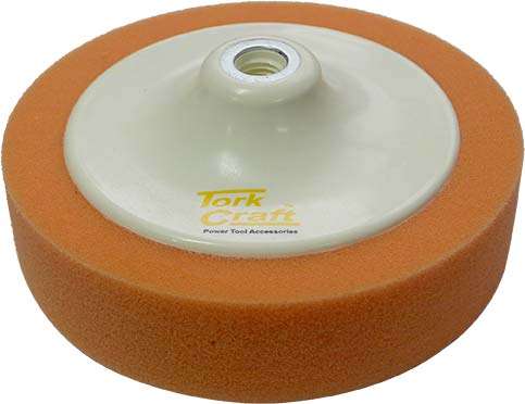 Tork Craft Compounding Sponge 150Mm X M14 Standard Orange - DEFAULT TITLE