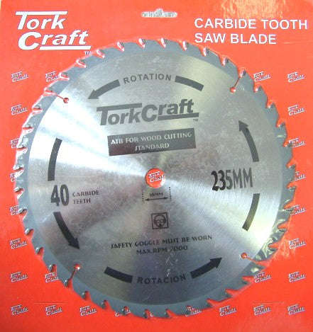 Tork Craft Blade Tct 235 X 40T 16Mm General Purpose Combination - DEFAULT TITLE
