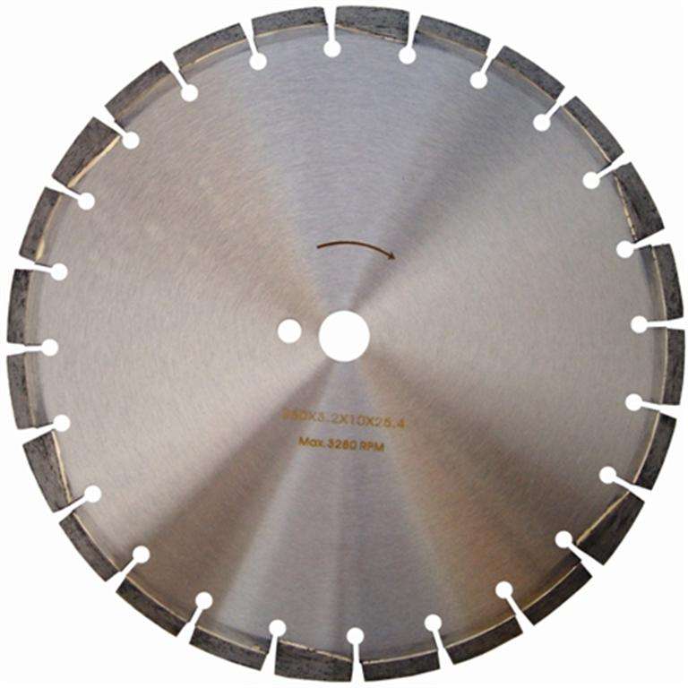 Tork Craft Diamond Bld. Brazed 350 X 25.4Mm For Asphalt Tar - DEFAULT TITLE