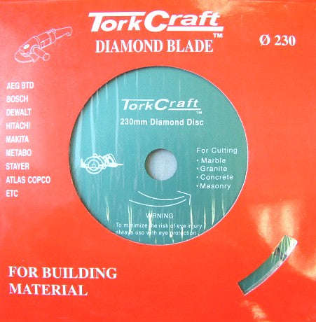 Tork Craft Dia.Bld.230Mm Segm.Hot Pressed - DEFAULT TITLE