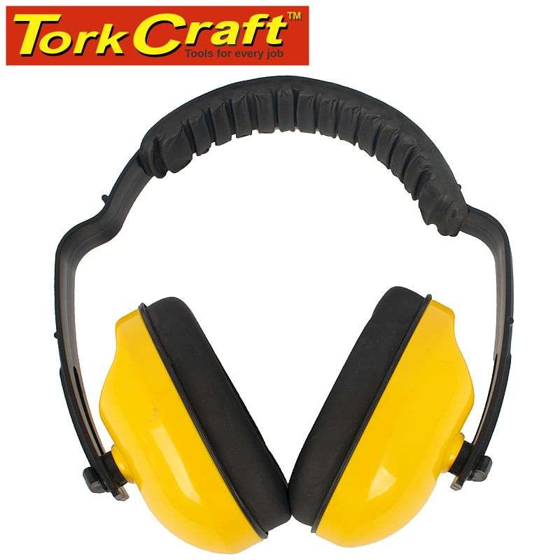 Tork Craft Ear Muff Abs Cup Adj. Head Band Snr27 Db Red 1Pc - DEFAULT TITLE