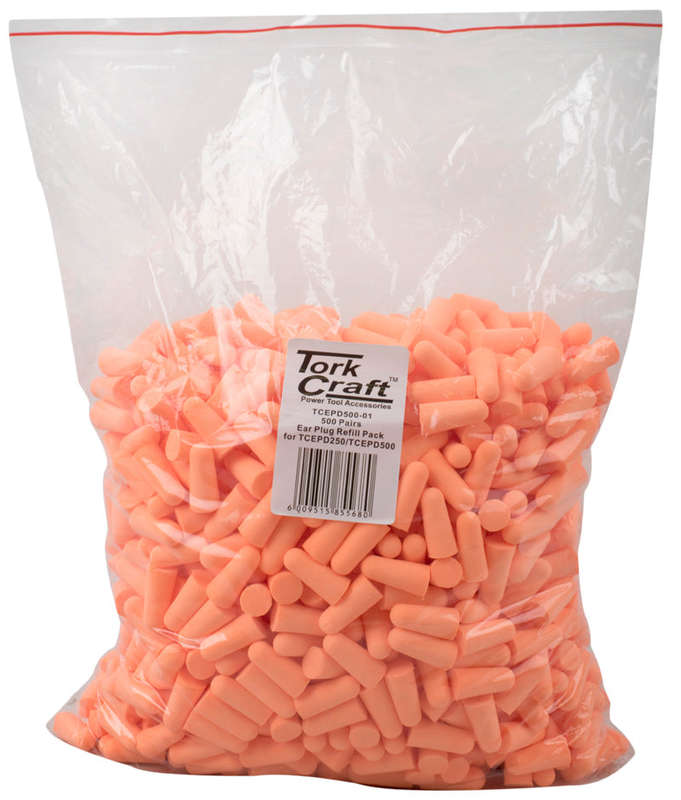 Tork Craft Ear Plug Refill Pack 500 Pairs For Tcepd250 And Tcepd500 - DEFAULT TITLE