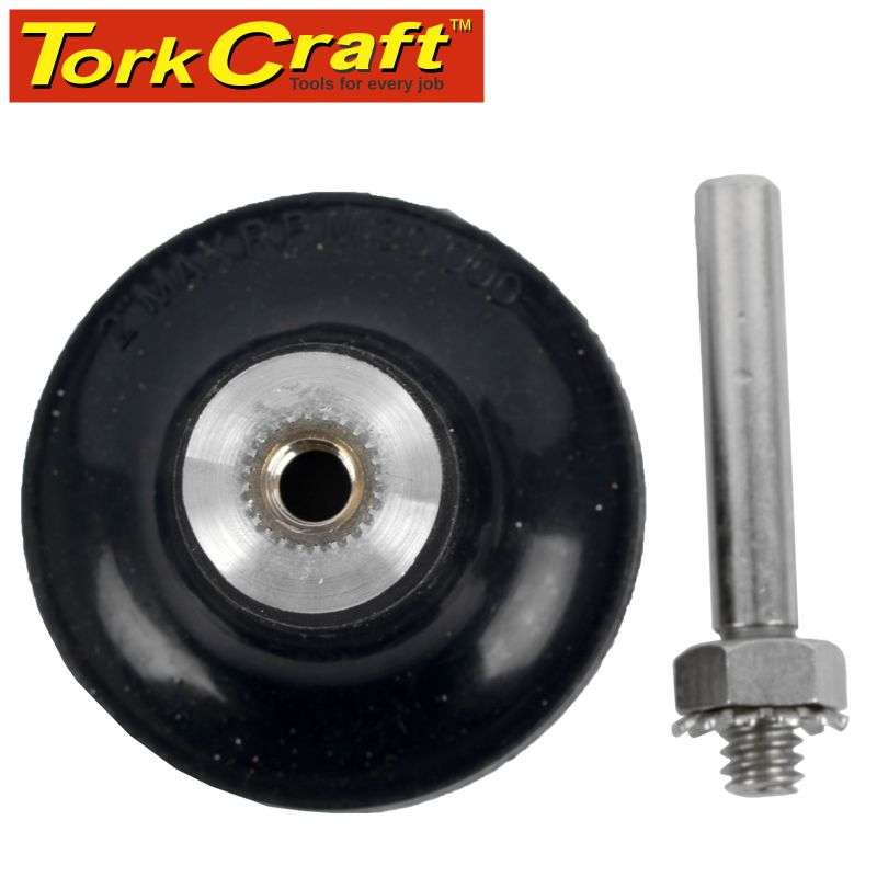 Tork Craft Plastic Backing Pad Screw Type With Arbor For Surface Conditioning Kit