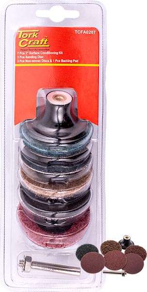 Tork Craft 7Pcs 50Mm Surface Conditioning Kit - DEFAULT TITLE