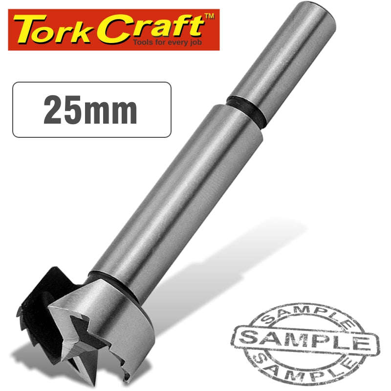 Tork Craft Forstner Bit 25Mm Carded - DEFAULT TITLE