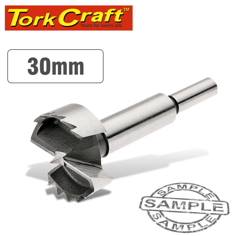 Tork Craft Forstner Bit 30Mm Carded - DEFAULT TITLE