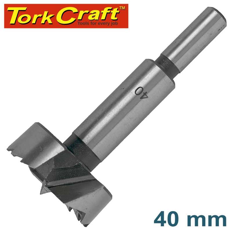 Tork Craft Forstner Bit 40Mm Carded - DEFAULT TITLE