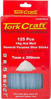 Tork Craft Glue Stick 07 X 200Mm 125Pc 1Kg Hot Melt Gen. Purpose Eva 18000Cps -
