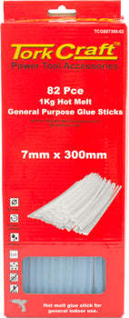 Tork Craft Glue Stick 07 X 300Mm 82Pc 1Kg Hot Melt Gen. Purpose Eva 18000Cps -
