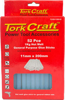 Tork Craft Glue Stick 11 X 200Mm 52Pc 1Kg Hot Melt General Purpose Eva 18000Cps -