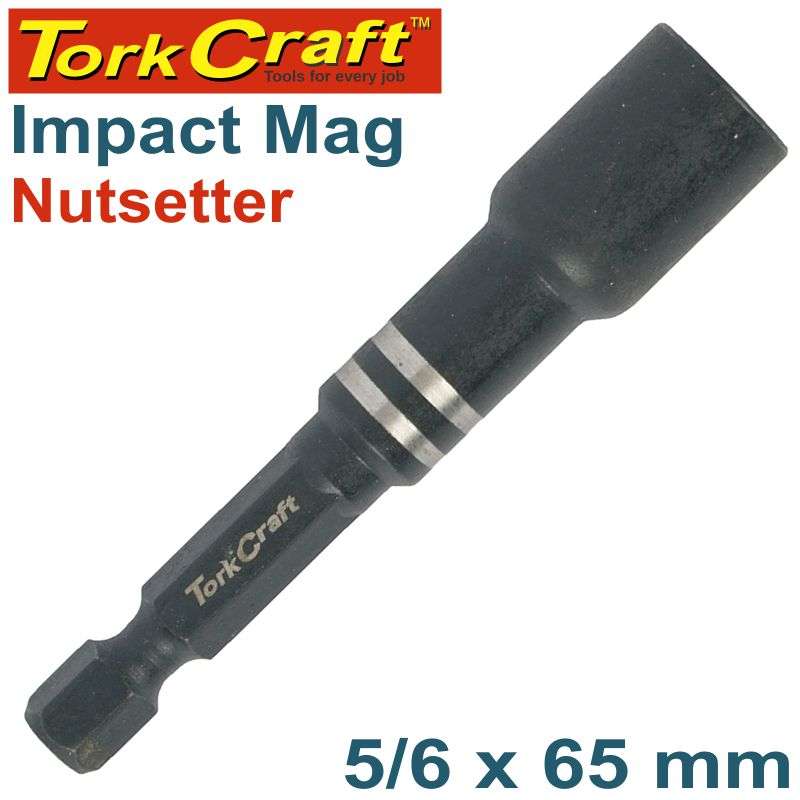 Tork Craft Impact Nutsetter 5/16 X65Mm Mag. Bulk -