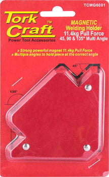 Tork Craft Magnetic Welding Holder 11.4Kg P/Force 45-90-135 Deg Multi Angle - DEFAULT TITLE