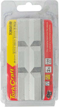 Tork Craft Vice Jaws Magnetic Alum. 100Mm X 32Mm 2Pc Prism Face - DEFAULT TITLE