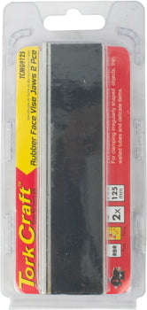 Tork Craft Vice Jaws Magnetic Alum. 125Mm X 32Mm 2Pc Rubber Face - DEFAULT TITLE