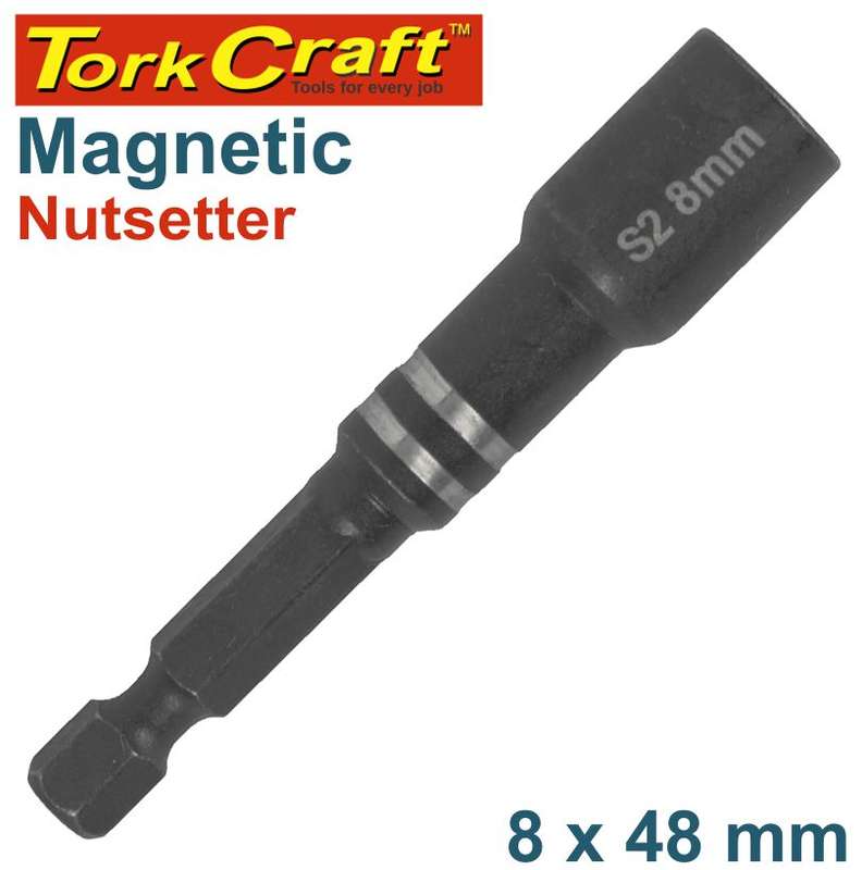 Tork Craft Magnetic Nutsetter 8 X 48Mm Carded -