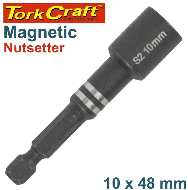Tork Craft Magnetic Nutsetter 10 X 48Mm Carded - DEFAULT TITLE