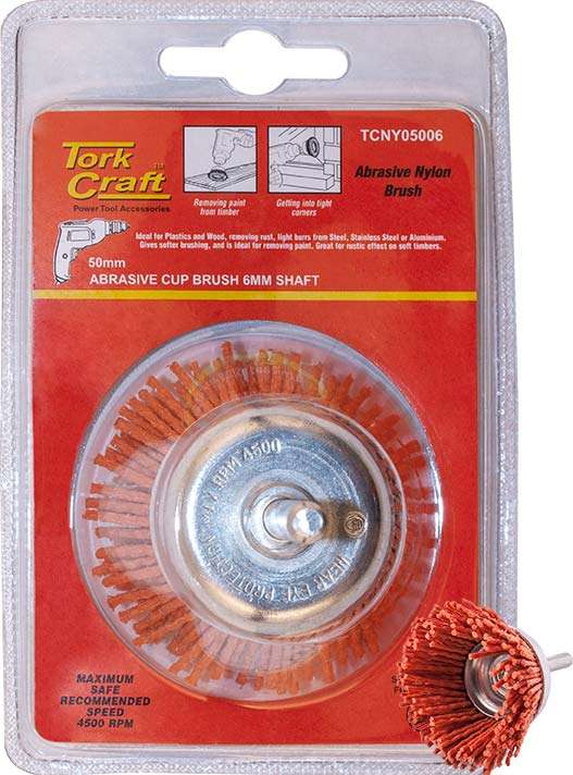Tork Craft Nylon Cup Brush 50 X 6Mm Tcw -