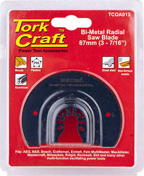 Tork Craft Quick Change Radial Saw Blade 87Mm(3-7/16') M42 - DEFAULT TITLE