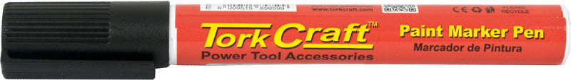 Tork Craft Paint Marker Pen 1Pc Bulk Black Bulk - DEFAULT TITLE