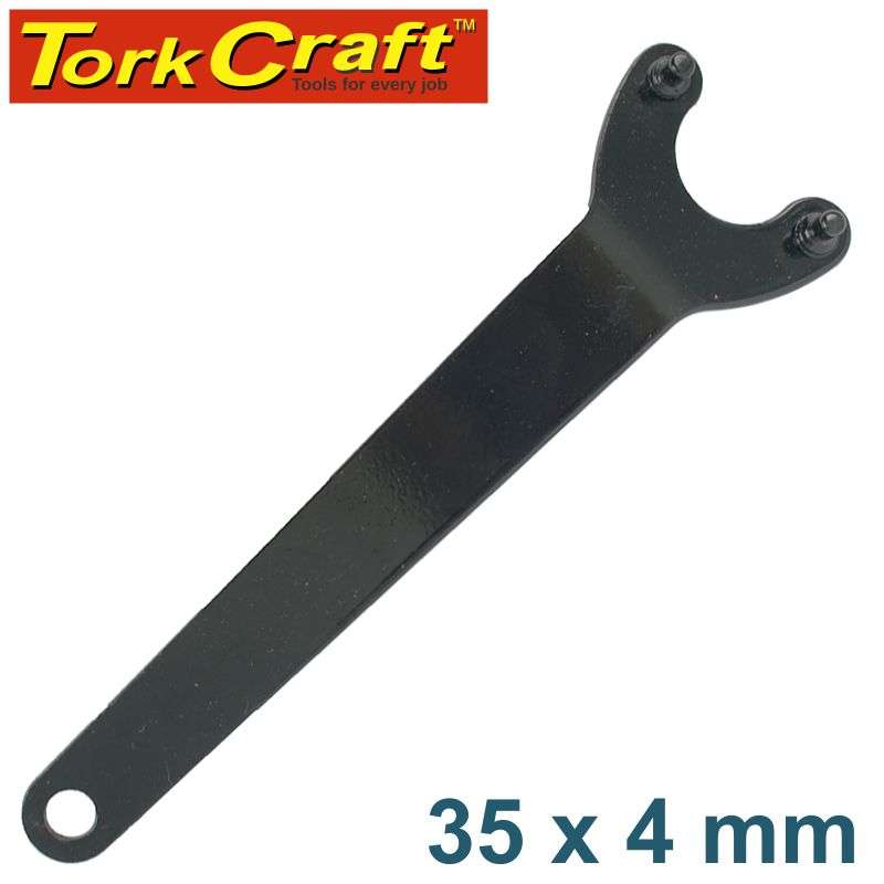 Tork Craft Pin Spanner 35X4Mm Black For Angle Grinder - DEFAULT TITLE