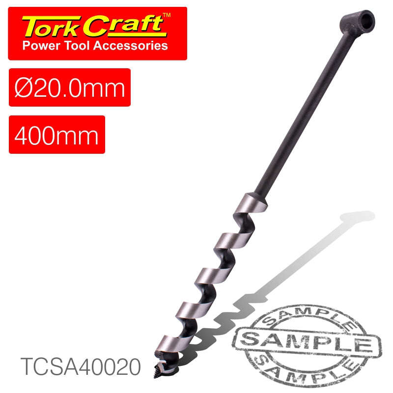 Tork Craft Scotch Eye Auger Bit 20Mm X 400Mm - DEFAULT TITLE