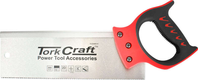 Tork Craft Saw 300Mm 12Tpi 0.7Mm Temp. Blade Abs Handle - DEFAULT TITLE