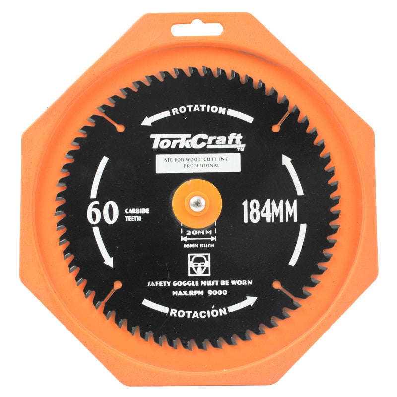 Tork Craft Blade Thin Kerf 184X60T 20/16 - DEFAULT TITLE