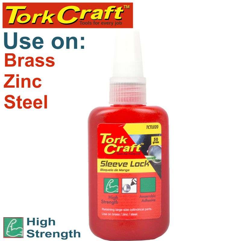 Tork Craft Sleeve Lock High Strength For Large Diameter Cylindrical Parts - Green