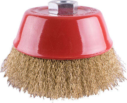 Tork Craft Wire Cup Brush Crimped 125Mmxm14 Bulk - DEFAULT TITLE