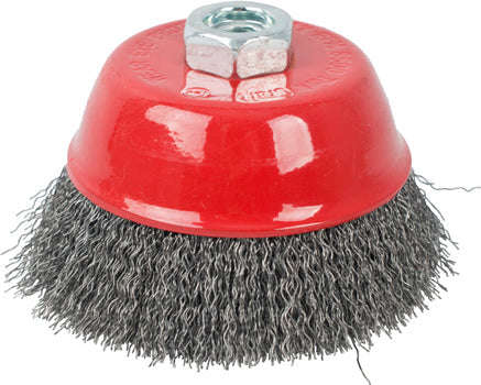 Tork Craft Wire Cup Brush Crimped Plain 75Mmxm14 Bulk - DEFAULT TITLE
