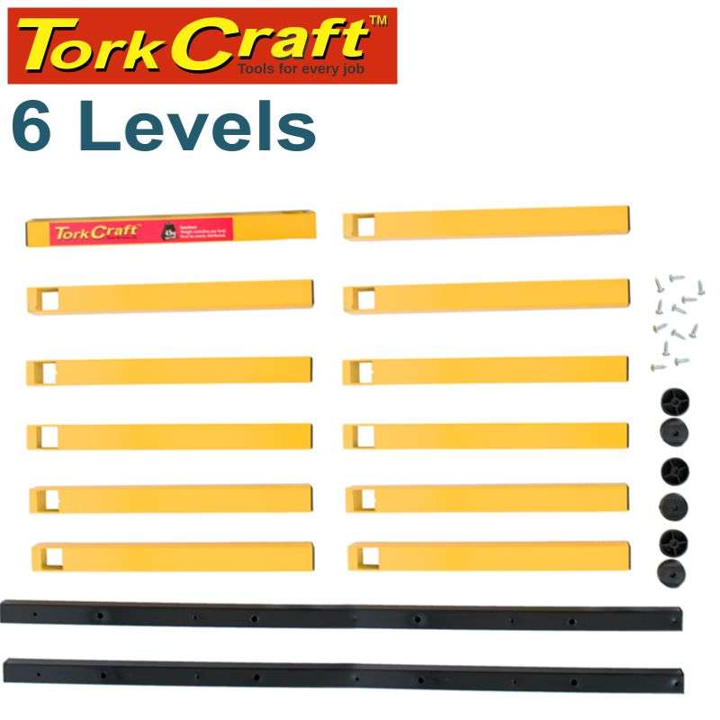 Tork Craft Storage Rack 6 Level For Wood And More 45Kg Max Per Level - DEFAULT TITLE