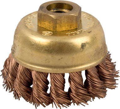 Tork Craft Wire Cup Brush N/Spark Twisted 100Mmxm14 Bulk - DEFAULT TITLE