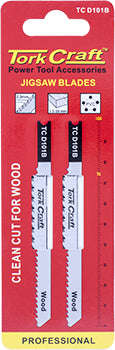 Tork Craft U-Shank Jigsaw Blade 10Tpi For Wood 2.5Mm 2Pc - DEFAULT TITLE