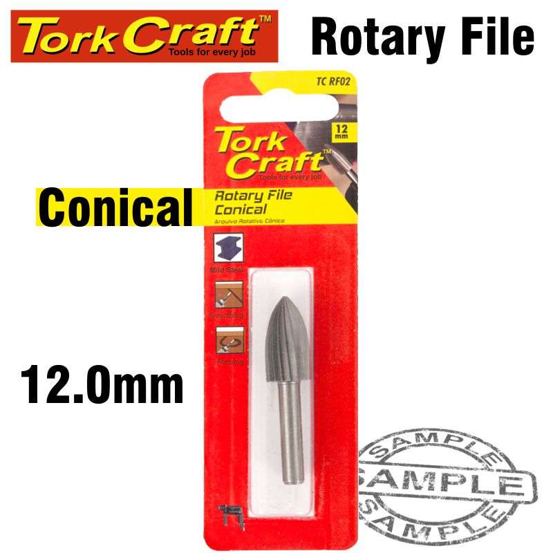 Tork Craft Rotary File Conical - DEFAULT TITLE