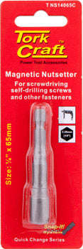 Tork Craft Nutsetter 1/4 X65Mm Mag Carded - DEFAULT TITLE