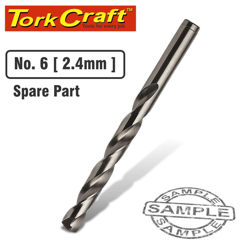 Tork Craft Replacement Drill Bit 2.4Mm For Screw Pilot #6 - DEFAULT TITLE