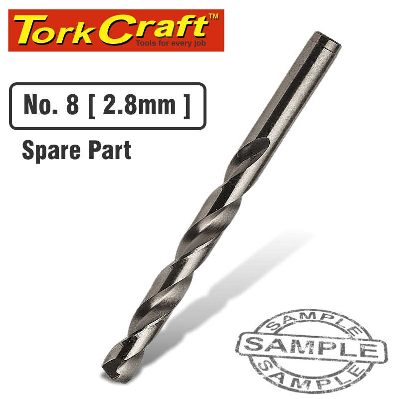 Tork Craft Replacement Drill Bit 2.8Mm For Screw Pilot #8 - DEFAULT TITLE