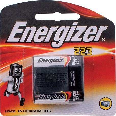 Energizer Lithium Photo:  223 - DEFAULT TITLE