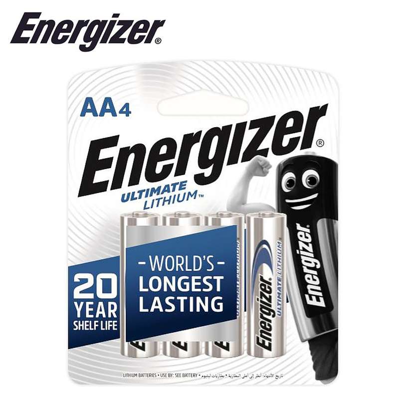 Energizer Ultimate Lithium:  Aa - 4 Pack (Moq6) - DEFAULT TITLE