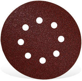Tork Craft Sanding Disc 150Mm 120 Grit With Holes 10/Pk Hook And Loop - DEFAULT TITLE