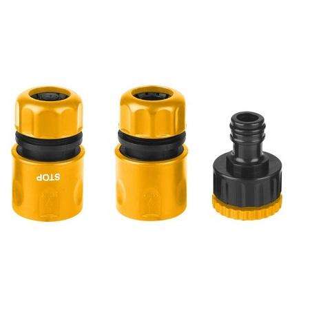 Ingco Hose Quick Connector Set (3 Piece)