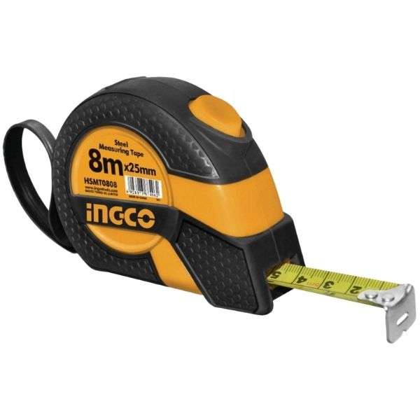 Ingco - Steel Measuring Tape - 8M