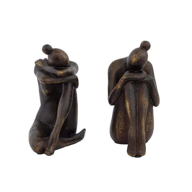 Bookends - Sitting Ladies