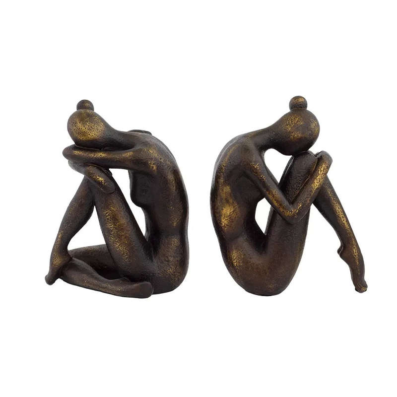 Bookends - Sitting Ladies