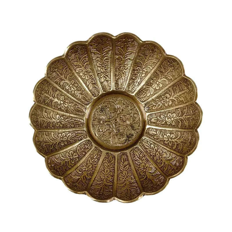 Bowl - Mini Antique Brass Elevated
