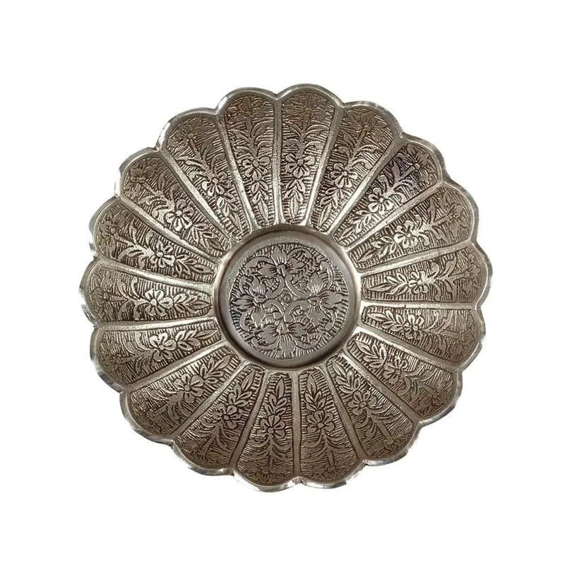 Bowl - Mini Silver Antique Elevated No.2
